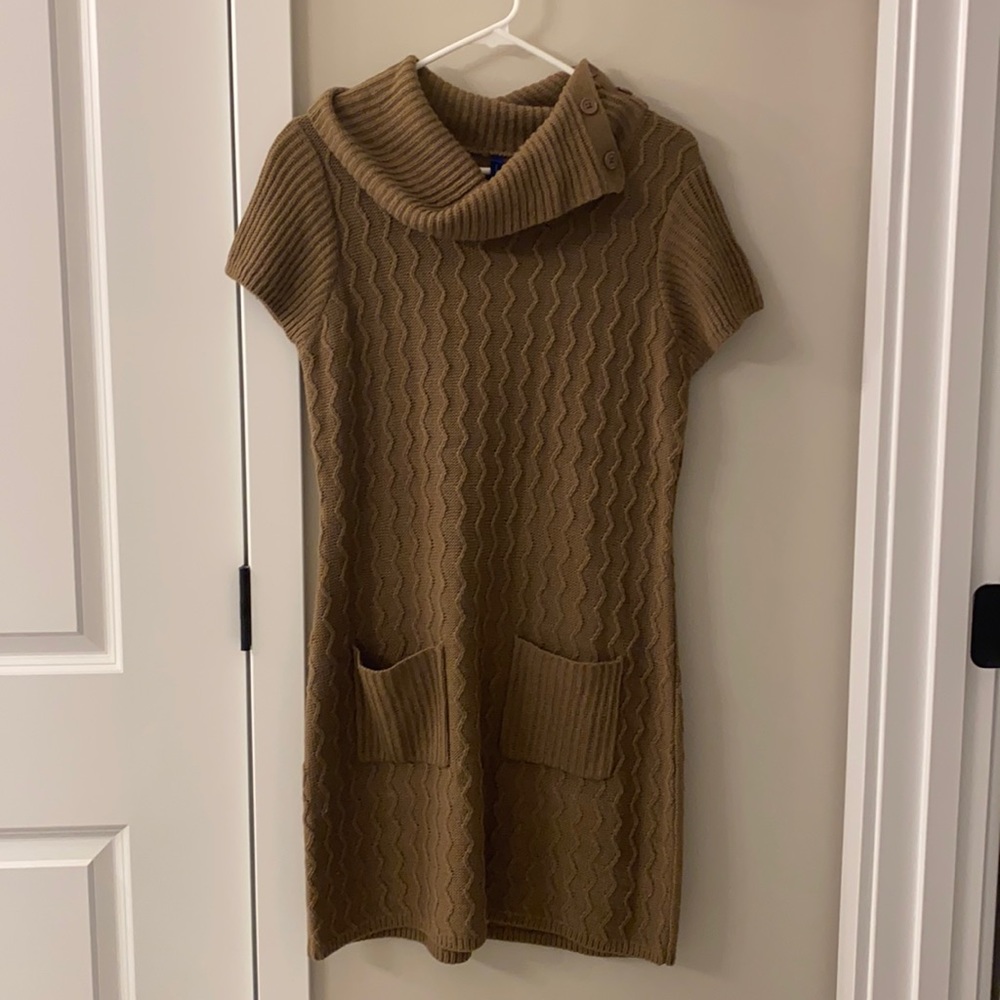 Falls Creek Brown Sweater Dress - M